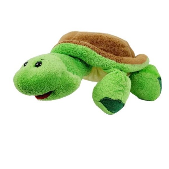 Ganz Webkinz Turtle 9 inch Plush Green Brown Stuffed Animal Toy HM150 No Code - Picture 1 of 10